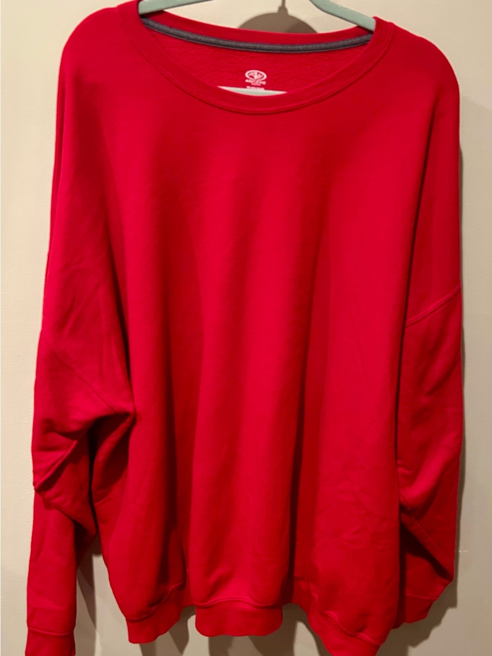 Athletic Works Men's Red Sweatshirt, 4XL